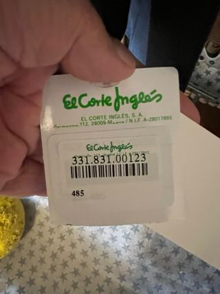 Traje de caballero gris sin estrenar