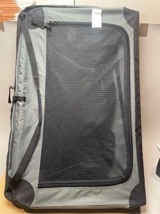 Transportín Plegable 4 Puertas L Gris