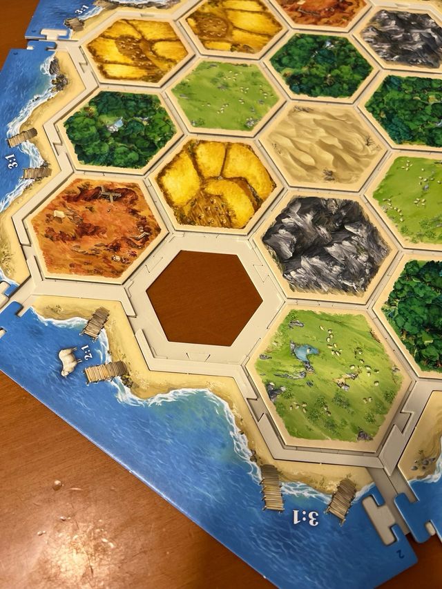 Rejillas para el tablero de Catan