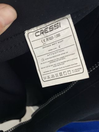 Traje Neopreno Cressi 2 Piezas XXL