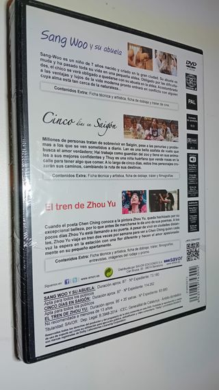 NUEVO/ PRECINTADO * Lote 3 Películas Cine Asiático