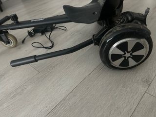 Hoverboard eléctrico con asiento y cargador