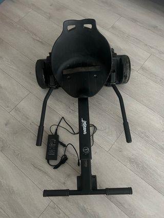 Hoverboard eléctrico con asiento y cargador