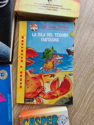 Lote pack literatura infantil juvenil 5 libros