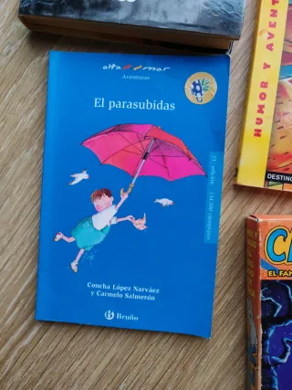 Lote pack literatura infantil juvenil 5 libros