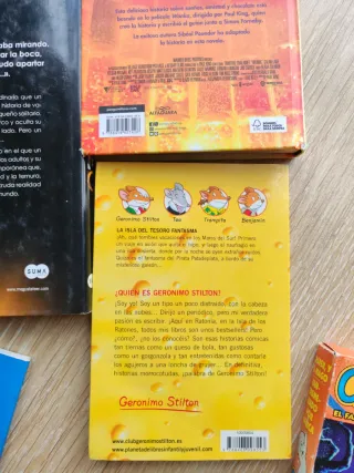 Lote pack literatura infantil juvenil 5 libros