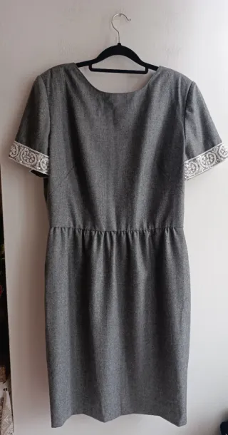 Abito vintage,anni 80,Boutique Elaine Milano,lana