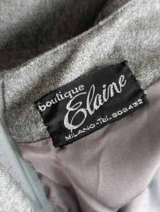 Abito vintage,anni 80,Boutique Elaine Milano,lana