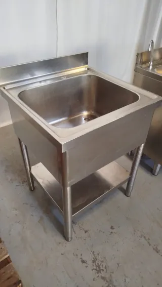 Fregadero industrial hostelería grande