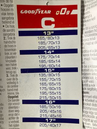 Fundas antideslizantes/cadenas Goodyear Q09