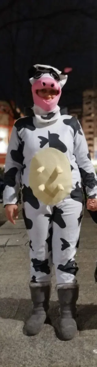 Disfraz de Vaca Adulto Talla L