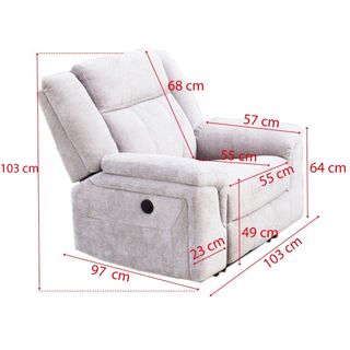 Sofá 3+2+1 plazas Troya