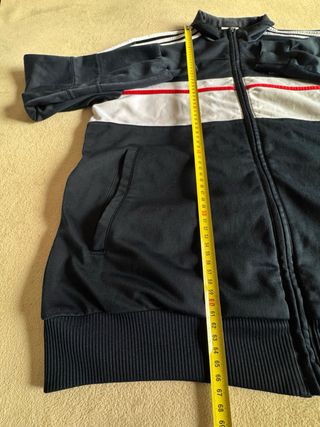 Chaqueta Adidas Azul y Blanca