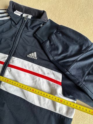 Chaqueta Adidas Azul y Blanca