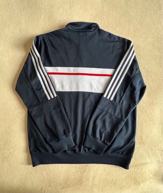 Chaqueta Adidas Azul y Blanca