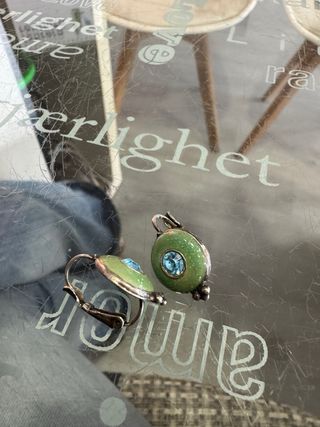 Pendientes Agatha Ruiz de la Prada verdes