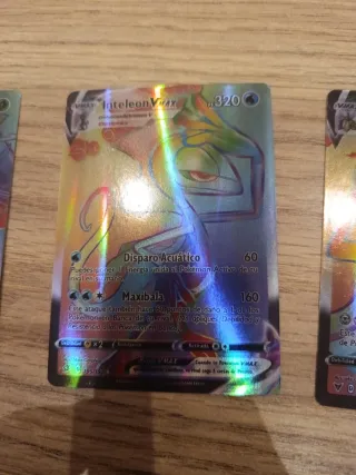 Lote 6 Cartas Pokémon VMAX Rainbow