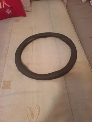 Funda de volante negra