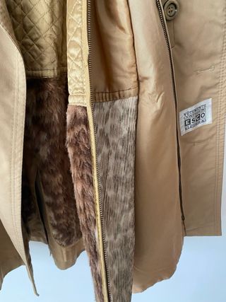 Uomo Trench sfoderabile beige taglia 46