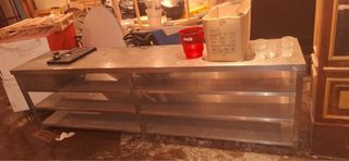 Mobiliario hostelería acero inoxidable