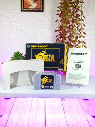 Juego Zelda ocarina of time para Nintendo 64
