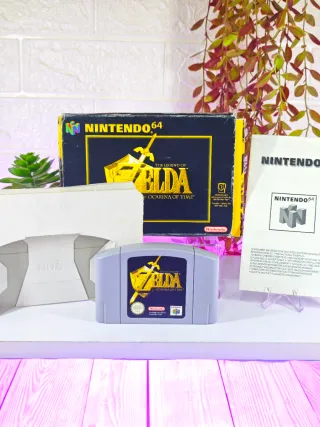Juego Zelda ocarina of time para Nintendo 64