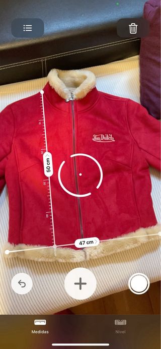 Chaqueta Von Dutch Roja Talla M
