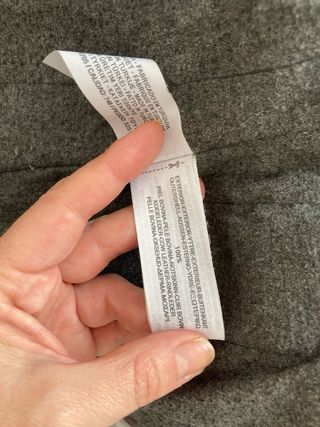 Cazadora Massimo Dutti Cuero Marrón Talla 36