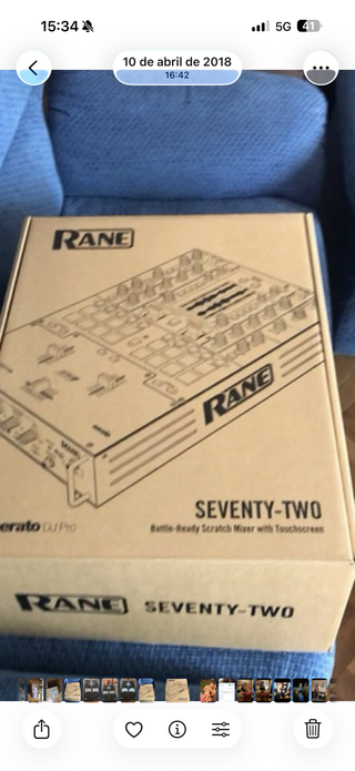 Mesa Mezclas Rane Seventy Two + 2 Platos Rane