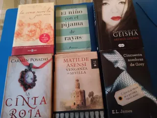 Lote 24 libros literatura moderna 1,50 € unidad