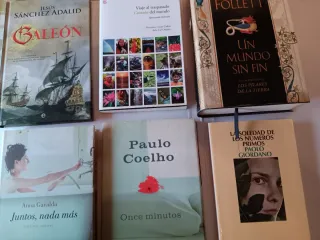 Lote 24 libros literatura moderna 1,50 € unidad