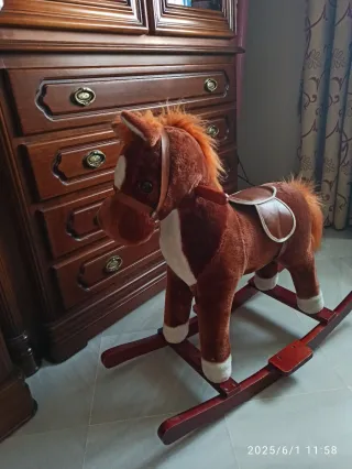 Caballo balancín.