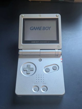 Nintendo Game Boy Advance SP Plata