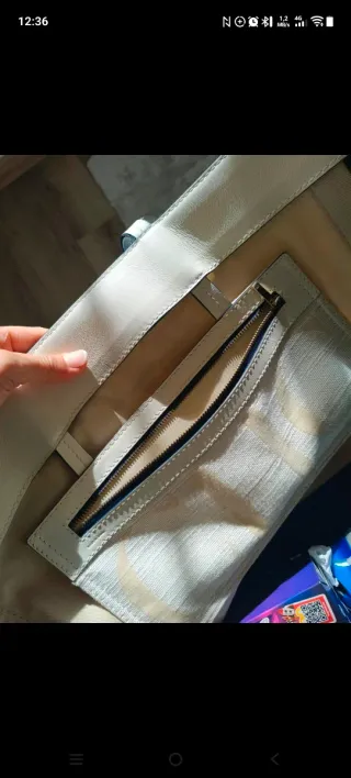 Bolso Shopping Carolina Herrera Negro y Beige