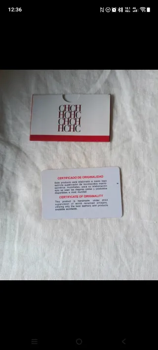 Bolso Shopping Carolina Herrera Negro y Beige