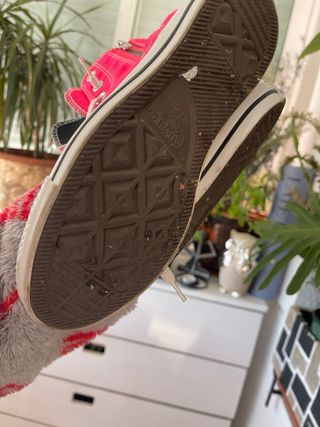 Zapatillas Converse Talla 37.5 Rosa Dos pares