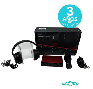 Focusrite Scarlett 2i2 Studio 4ª Gen