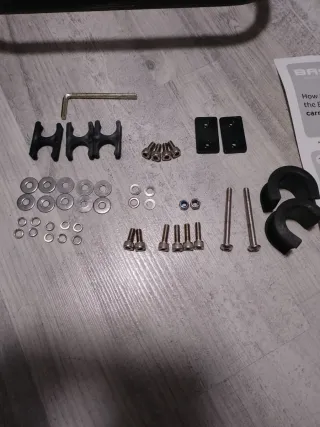 Portaequipajes Basil Front Carrier L Negro