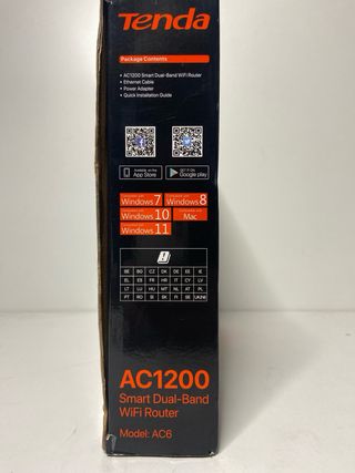 : 15Router Tenda AC1200 Dual-Band WiFi AC6