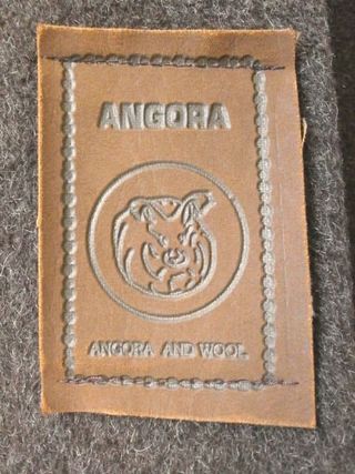 ABRIGO de Lana Angora Cachemir - Talla 44 de Mujer