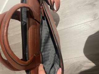 Maletín de portátil unisex Piel Marrón Piquadro