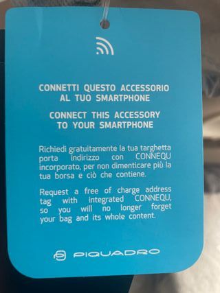 Maletín de portátil unisex Piel Marrón Piquadro