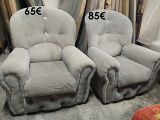 Sillones tapizados de 2da MANO