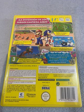 Mario & Sonic Juegos Olímpicos Londres 2012 Wii