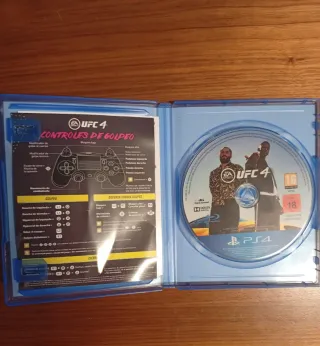 UFC 4 PS4 Disco EA Sports