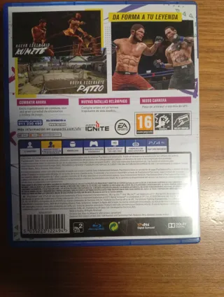 UFC 4 PS4 Disco EA Sports