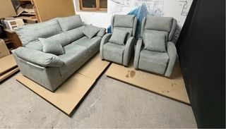Sofá y sillones reclinables (manual y motorizado)