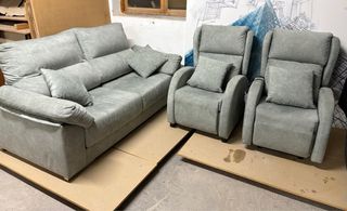 Sofá y sillones reclinables (manual y motorizado)