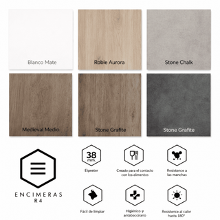 Cocina Vinci 184 Roble