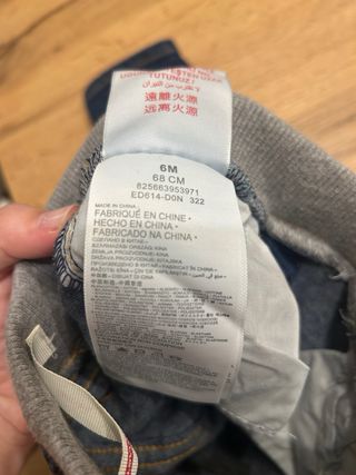 Pantalón vaquero bebé Levi's